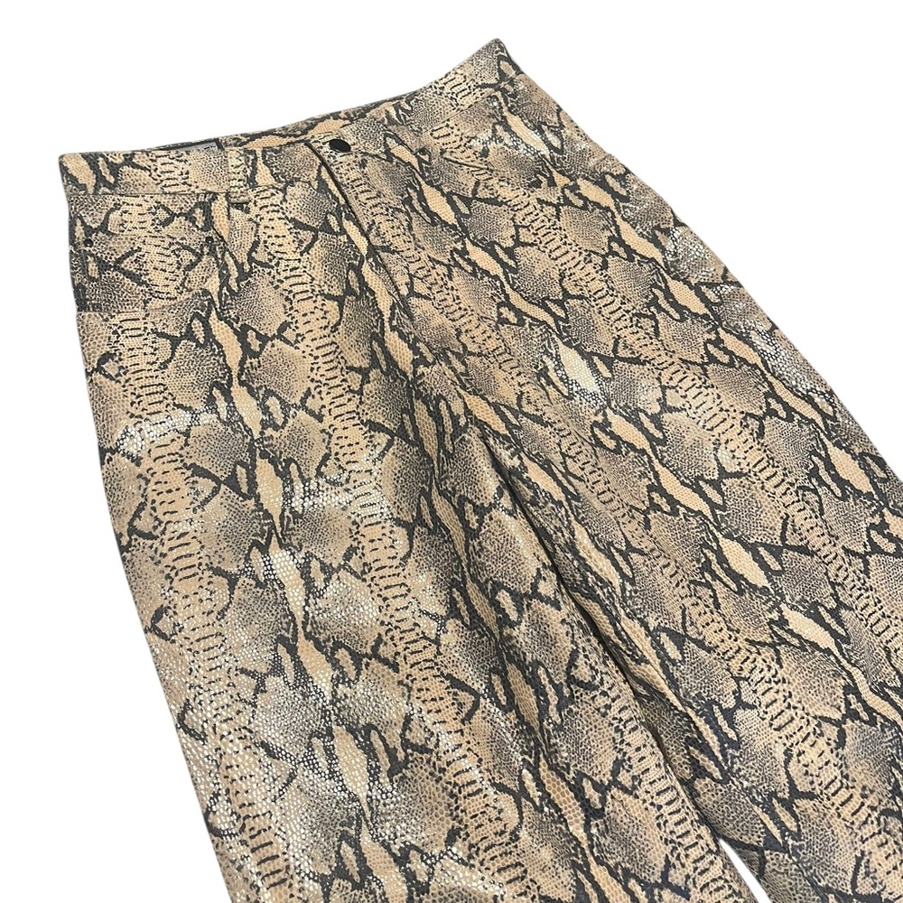 Vintage Wilson’s Genuine Leather Python Snake Pri… - image 13